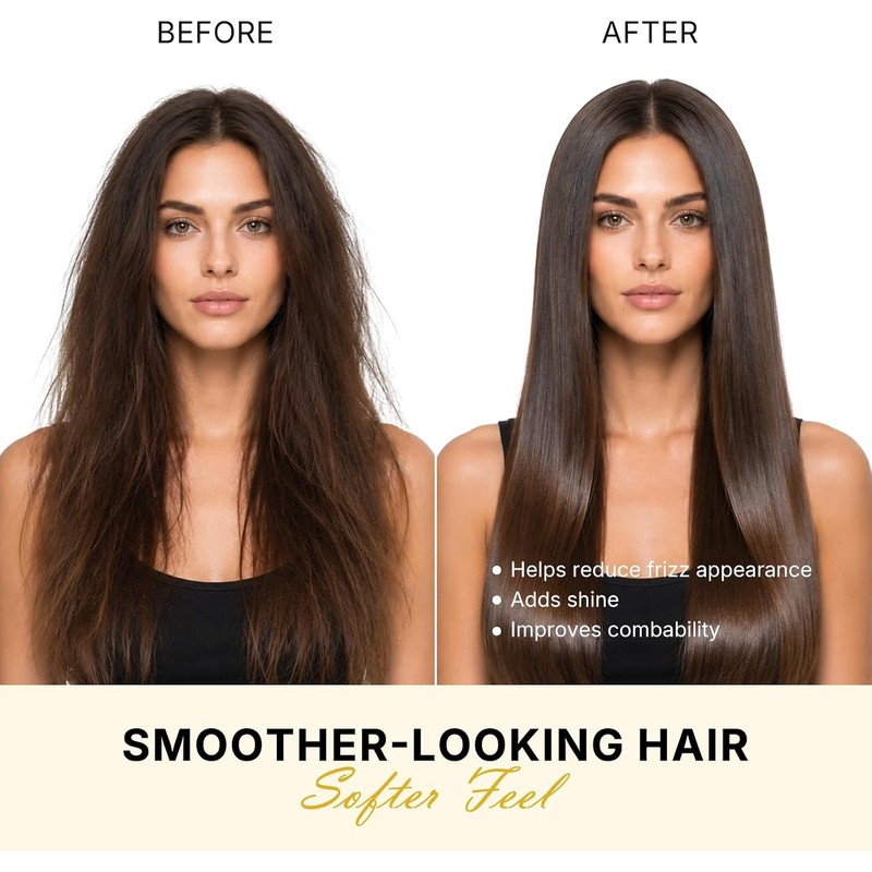 Karseell Aceite de Nuez Marroquí para Cabello, Presión Fría, 1.69