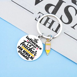 UVIBEW Teacher Christmas Gifts Teacher Keychain Accessories Appreciation Gifts for Teachers Thanksgiving Gifts for Teachers from Student Kids Graduation Gift Birthday Presents