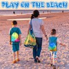 20 Pack Tie Dye Drawstring Backpack Bag Colorful Gym Sack