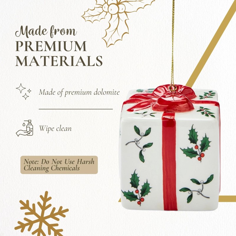 Spode Christmas Tree Gift Box Ornament