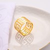 CENPEK Napkin Rings Napkin Ring Holders for Food Anniversary Birthday