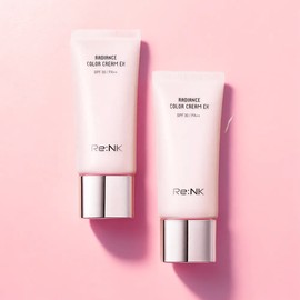 Anjumain Re:NK Bright Cream Radiance Color Cream 30mL tube type makeup base, 2 pieces / 리엔케이 빛크림 래디언스 컬러크림 30mL 튜브형 메이크업베이스, 2개
