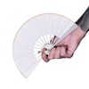 FEILBER Titanium Folding Fan Kung Fu Fan Hand Held Folding