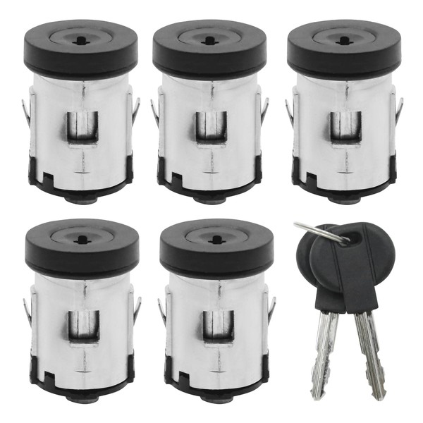 Ollanoos 4162L0 Door Lock Barrel Set, Replacement for SCUDO 1995-2007,