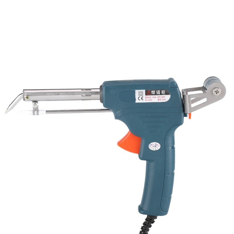 60W Portable Automatic Send Tin Electrical Soldering Iron Gun Welding