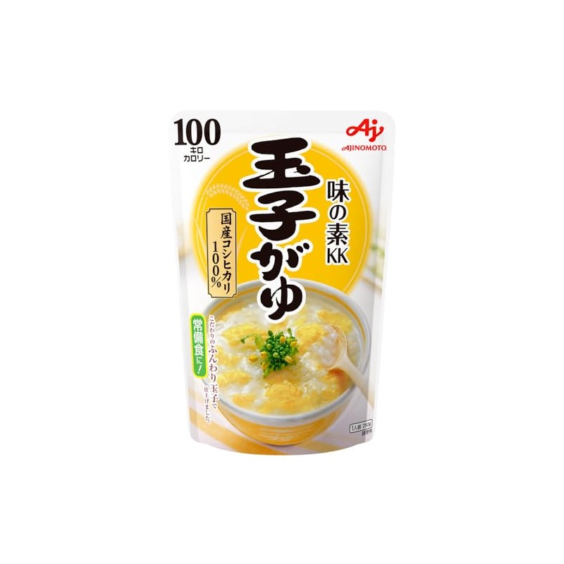 Ajinomoto KK Porridge Egg Gayu, 8.8 oz (250 g) x