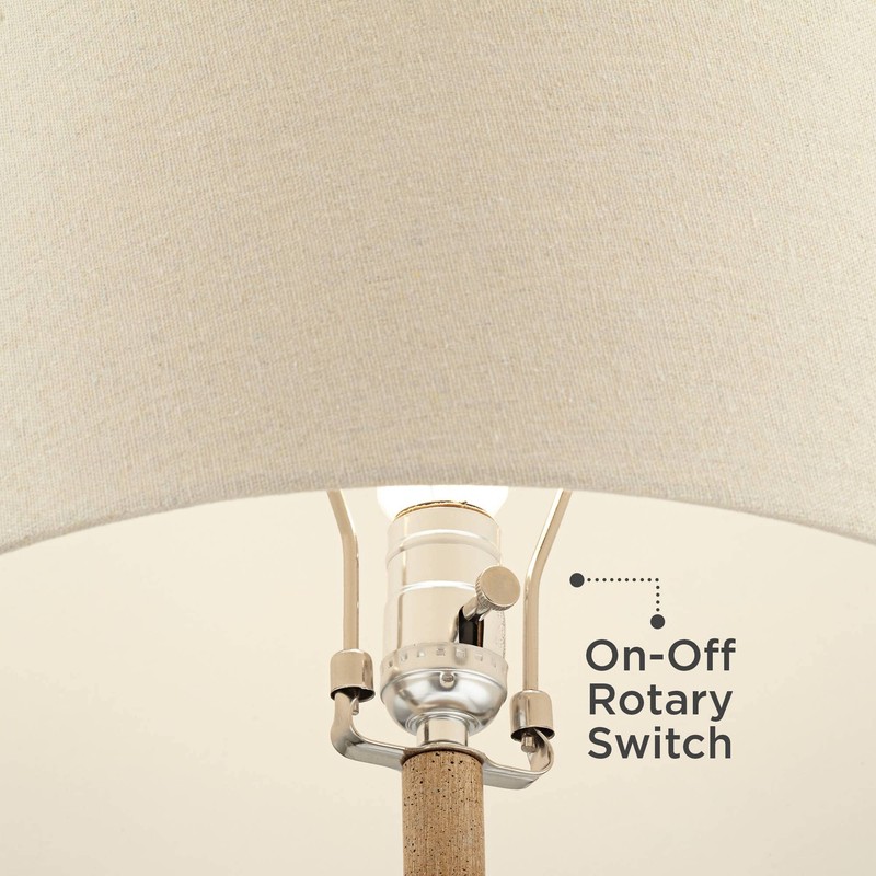 360 Lighting Sandstone Gourd 27" Tall Farmhouse Rustic Modern Coastal