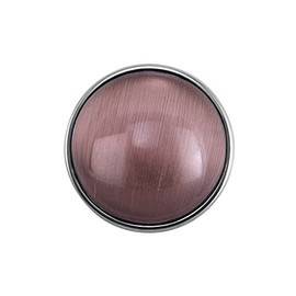 Eligo Jewellery 18mm Light Amethyst Cateye Stainless Steel Chunk for Eligo 18mm Chunk Bracelets