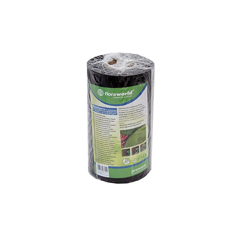 Floraworld Premium Lawn Edge Root Barrier 1000 x 11.5 x