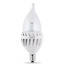 Feit Led Accent Bulb 8 W 500 Lumens Clear Candelabra E12 3000 K 80 CRI