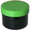 15 Ointment Containers Cream Containers Flat Black 35 ml with