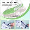 Heel Donut Cushions, Heel Cups, Silicon Insoles - 2 Pairs