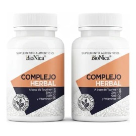 2pack Bionica Complejo Herbal Suplemento Alimenticio 30 Caps Sin Sabor                                                                                