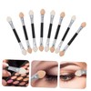 PACKOVE 20pcs Double Sided Eye Shadow Applicators Lightweight Portable Makeup