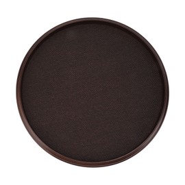 Tea Tray Retro Prevent Slip Minimalist Retro Japanese Style Food Serving Tray for Home Coffee Snack Meals M Round