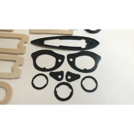 SoffSeal 1965 65 Chevelle Paint Gasket Seal Kit SS Tail Light Parking Lens Door Handle