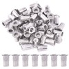 Rustark 50 Pcs 8-32'' UNC 304 Stainless Steel Rivet Nuts