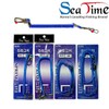 S C-Time 1M Blue Spring Cord Safety Hook for Fishing & Hiking Gear Spring Cord (5-Pack) 20ea