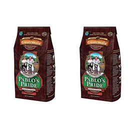 Pablo's Pride Guatemalan Whole Bean Coffee, Medium-Dark Roast, 32 Oz Pack of 2