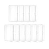AIMALL 11.5cm Transparent PP Plastic Rectangular Storage Box, Small Parts