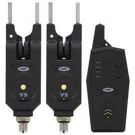 NGT Carp Fishing 2pc Wireless Alarm and Transmitter Set with 200m Range (VS)