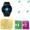 Octelect Tempered glass smart watch screen protector for peakfun smart
