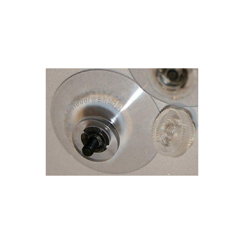 10 Suction Cups (40 MM) with knurled nut