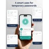 NexusLab Smart Key Lock Box with App Control, Bluetooth &
