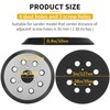 Gnellkoor 5" 8 Hole Hook & Loop Orbital Sander Metal