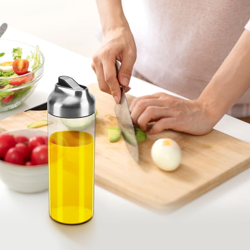 Aelga Olive Oil Dispenser Bottle - Glass Oil Dispenser -