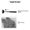 Pack of 2 Stainless Steel Back Scratchers, Robust Scratching Hand