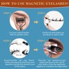 Elara Craft Magnetic Eyelashes,Magnetic Eyelashes with Applicator Eyelashes 2 Pair