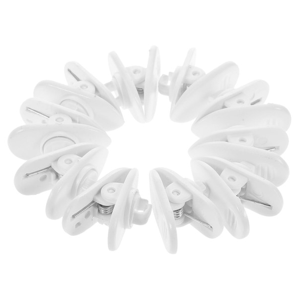 TEHAUX Headphone Hanger Holder 10pcs Rotate Earphone Clip for Cellphone