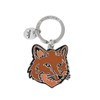Maison Kitsune MM06904AM1002 P261 Bold Fox Head Keyring Keyring Keychain