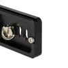 vhbw Quick Release Plate, Camera Plate, Tripod Plate Compatible with