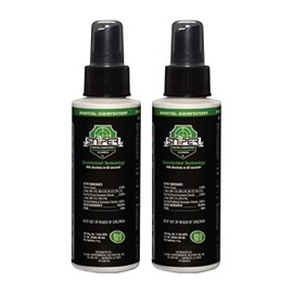 SNiPER Hospital Disinfectant, Odor Eliminator & All-Purpose Cleaner, 4 Ounce Spray, 2-Pack