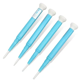 Ceramic Screwdriver, Non Inductive, Flexible Operation, Scratch-Resistant Adjustment Screwdriver with Rotating Cover for Resistance, Capacitance, Inductance