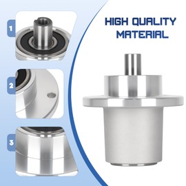 Dekalaii 037-2050-00 037-2000-00 Lawn Mower Spindle Fit for Bad Boy 42 48 54 inch MZ Magnum Zero Turn Mower (3 Pack)