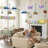 27 PCS Easter Decorations- Happy Easter Banner Egg Garland -