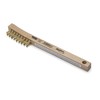 Lincoln Electric K3183-1 Brass Wire Brush, 2 x 9 Bristle