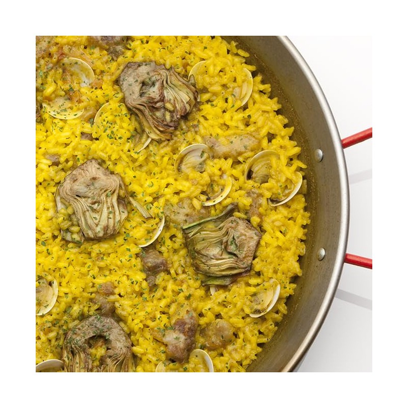 Carmencita. Rice and Seasoning. Includes Paellero seasoning. 604g (21.31oz)