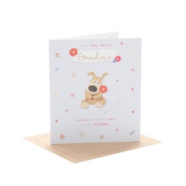 Boofle | Birthday Card for Grandma | Happy Birthday Gifts | Her, Girls, Women | Cute Design | With Envelope | 165 x 190 mm