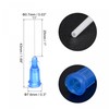 uxcell 50 Pcs 22G Plastic Dispensing Needles, 1" PP Glue