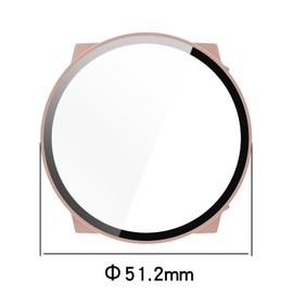 FTRONGRT Case Compatible with Suunto Race, PC + Tempered Screen Protector, Shockproof, All-Inclusive Protective Case Compatible with Suunto Race Smartwatch, Transparent