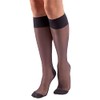 LORES Pop Socks Ladies Knee-highs Breathable with Massage Sole Pressure-Free