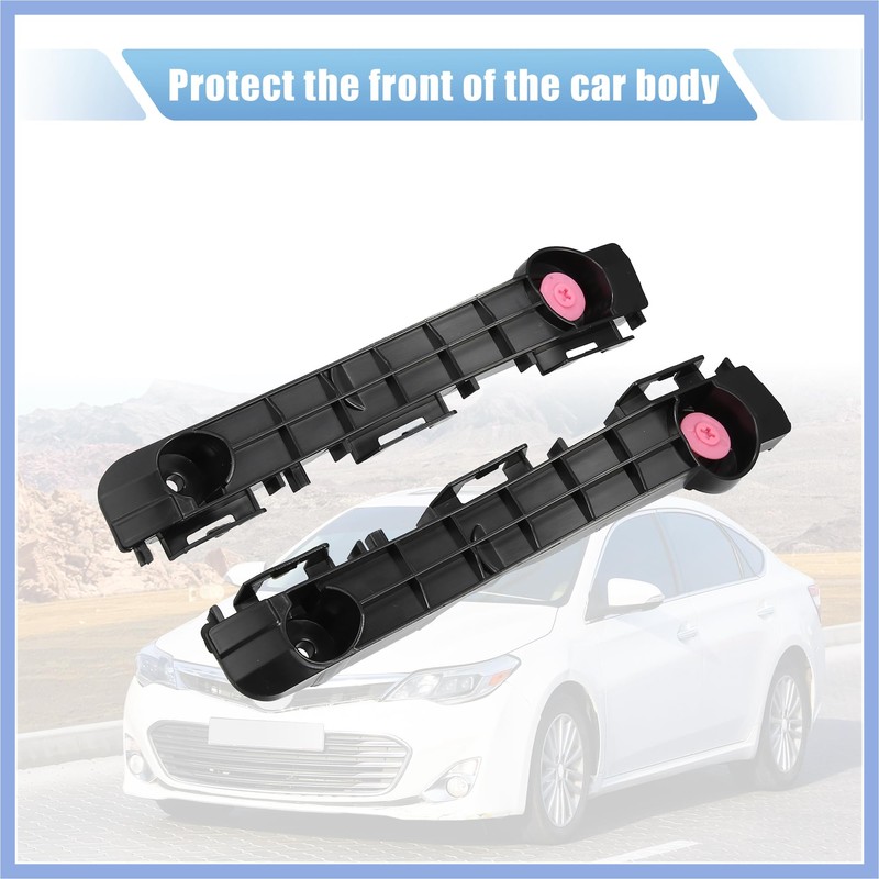 PARSLUCK 1 Pair Left and Right Side Front Bumper Mounting