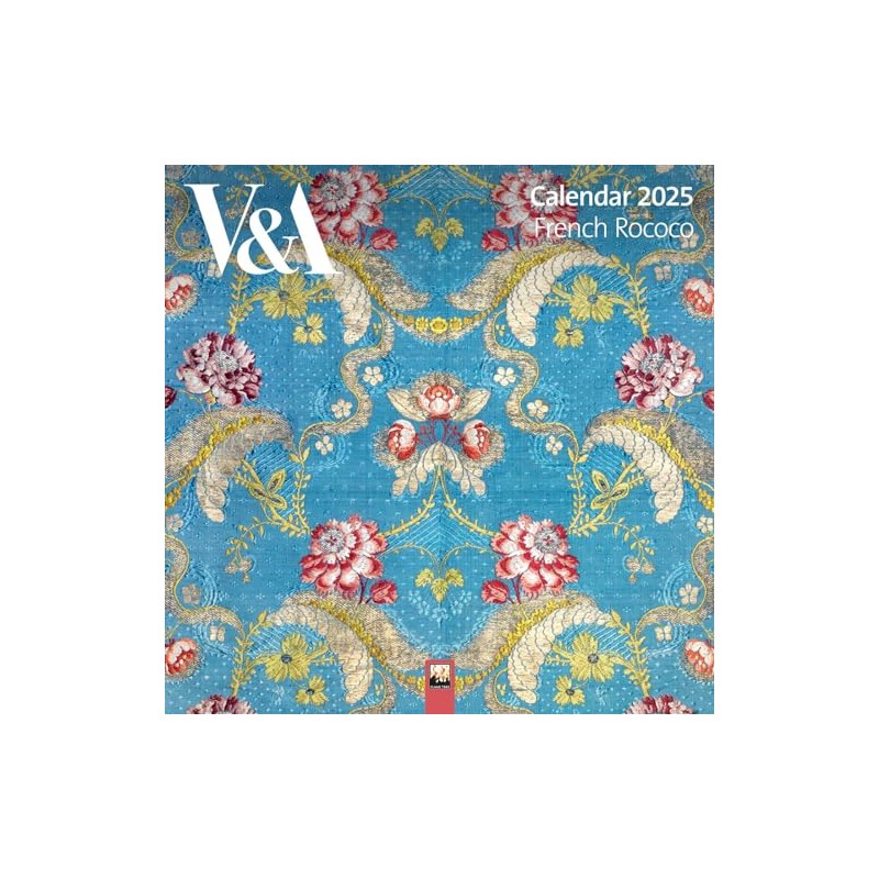 French Rococo – Französischer Rokoko Kunstkalender 2025: Original Flame Tree