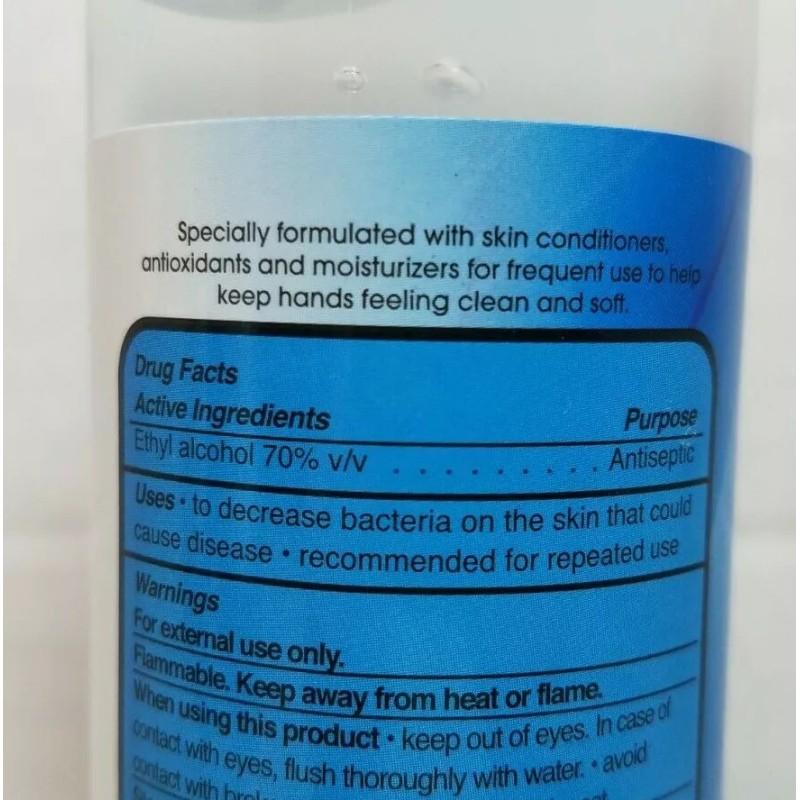 Defense Zone Hand Sanitizer 8 oz. Fragrance Free