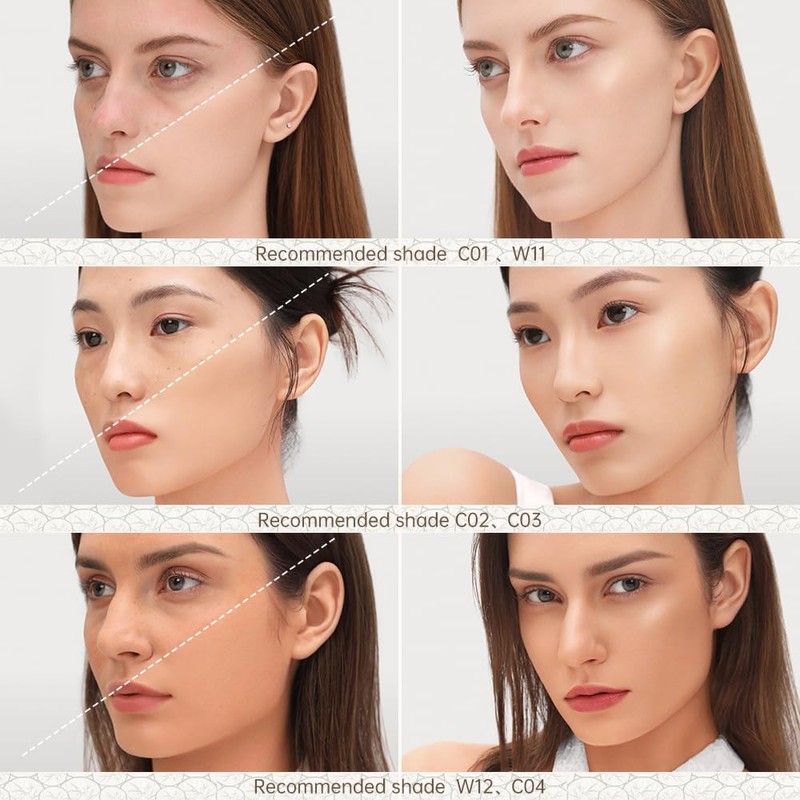 CATKIN Panda Land Foundation Full Coverage, Breathable Cushion Foundation with