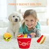 okegztoa Fast Food Dog Toys - Squeaky, Interactive & Chew